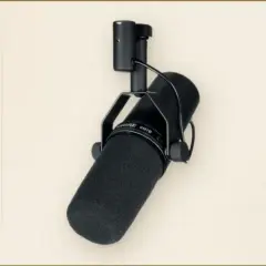 Shure SM7B im Test: Ein Mikrofonklassiker für professionelle Aufnahmen.