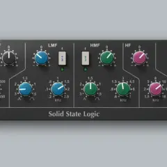 Solid State Logic G-EQ: Ein Muss für beste Plugin Alliance Plugins, mit präzisen EQ-Bändern und analogem Charakter.