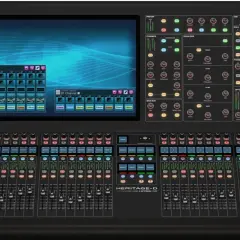 Digitales Mischpult Heritage-D HD96-18, der fortschrittliche Midas M32 Nachfolger mit vielen Kanälen und Touchscreen.