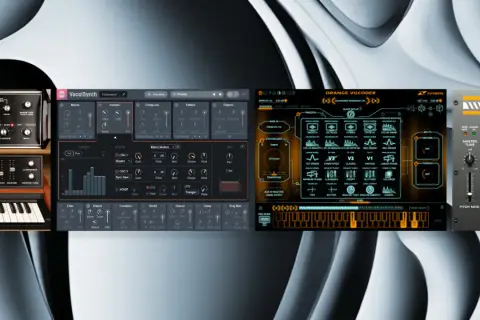 Diverse free vocoder VSTs wie VocalSynth und Orange Vocoder, die für kreative Stimmenbearbeitung genutzt werden können.